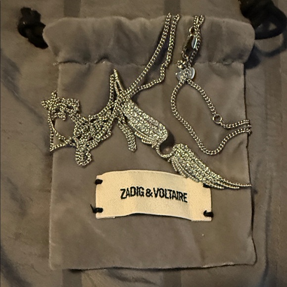 Zadig & Voltaire Silver Charm Necklace - Picture 1 of 2